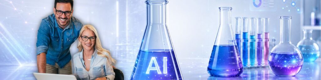 Beginners die leren werken met AI