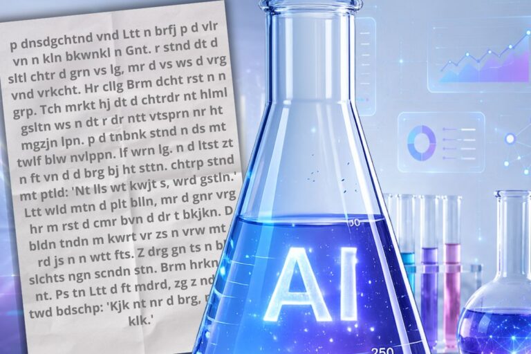 Kan AI een tekst zonder klinkers reconstrueren? Vier AI-modellen getest